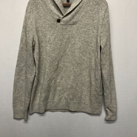 Banana Republic Men Italian Yarn 100% Merino Wool Sweater Size Large M112 -21 - Picture 9 of 12